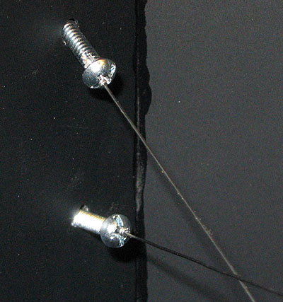 Spider adjusting bolts